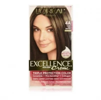 L’Oreal Paris Excellence Creme Permanent Hair Color, 4A Dark Ash Brown