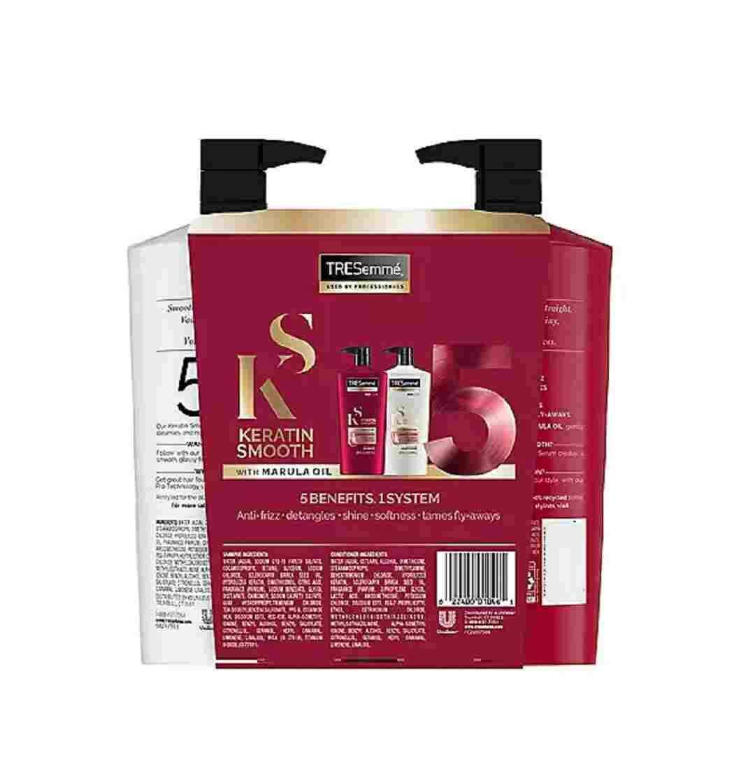 TRESemmé Keratin Smooth Shampoo & Conditioner For Dry Hair 28 fl. oz.