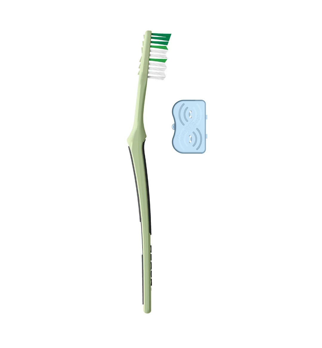 Reach Advanced Design Toothbrush With Soft Bristles And Toothbrush Cap, 1 Count