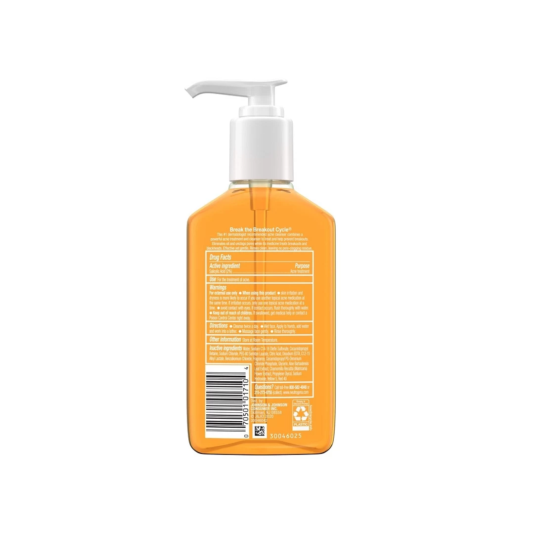 Neutrogena Oil-Free Acne Wash 177ml
