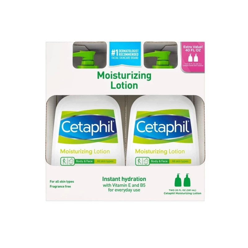 Cetaphil Moisturizing Lotion Combo Pack 591ml 2 pk